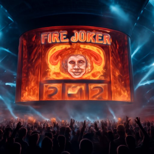 BD66 Fire Joker আগুনরঙা কার্ড ডিজাইন